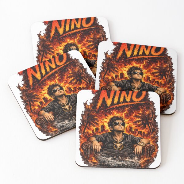 Item preview, El Niño King of Fire – Fiery Urban Streetwear Art designed and sold by TechneCo.