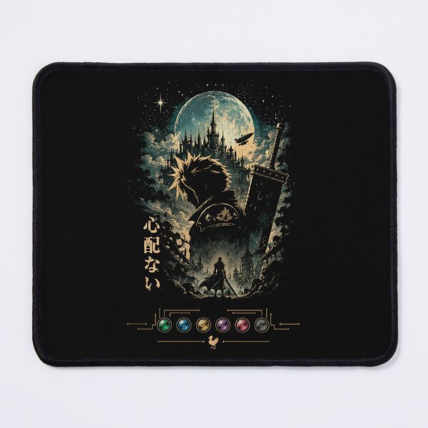 Item preview, Dark Fantasy Warrior – Epic Moon & Ancient City Fantasy Graphic Tee designed and sold by DogLord.