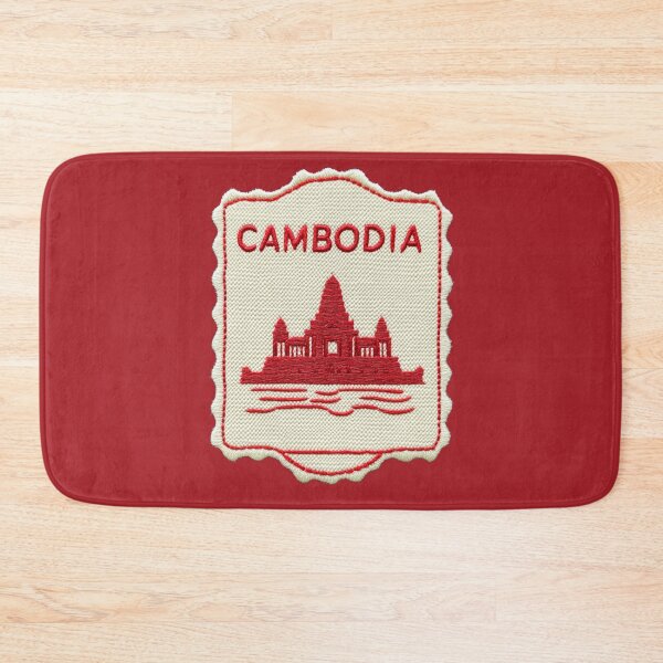 Item preview, Cambodia Travel Patch Angkor Wat Embroidered designed and sold by tiigerdad.