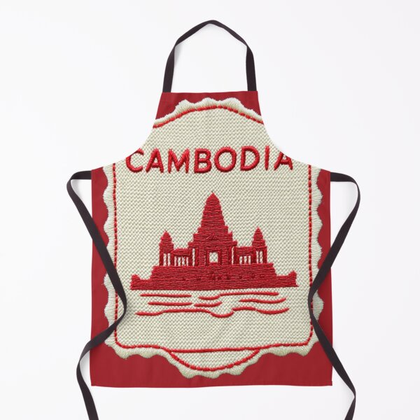 Item preview, Cambodia Travel Patch Angkor Wat Embroidered designed and sold by tiigerdad.