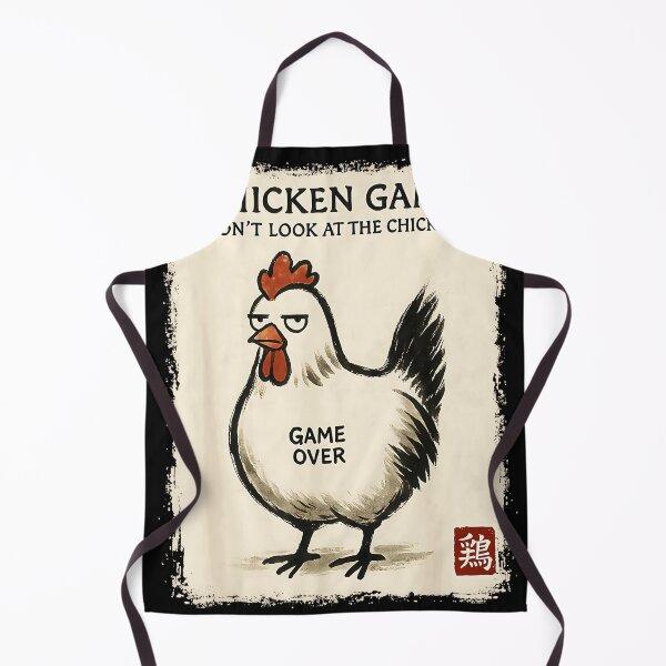 Item preview, Chicken Game Don't Look At The Chicken Game Over Funny Chicken Humor Challenge designed and sold by CharlieConon.