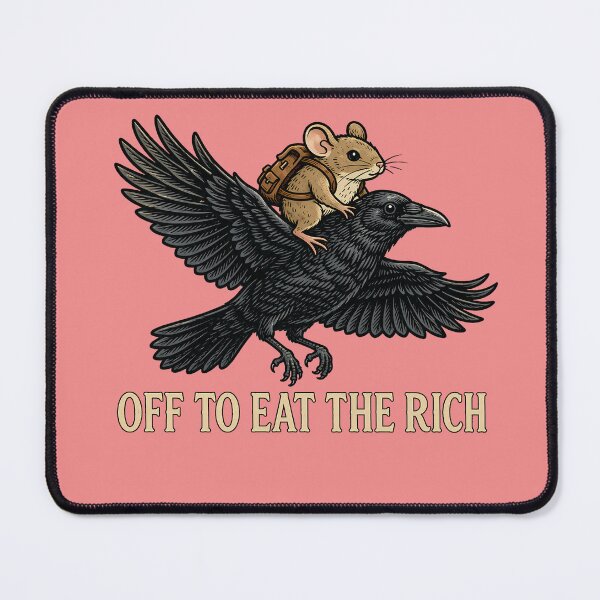 Item preview, Boho Political Crow, Antifascism designed and sold by Ribeiro-Art.