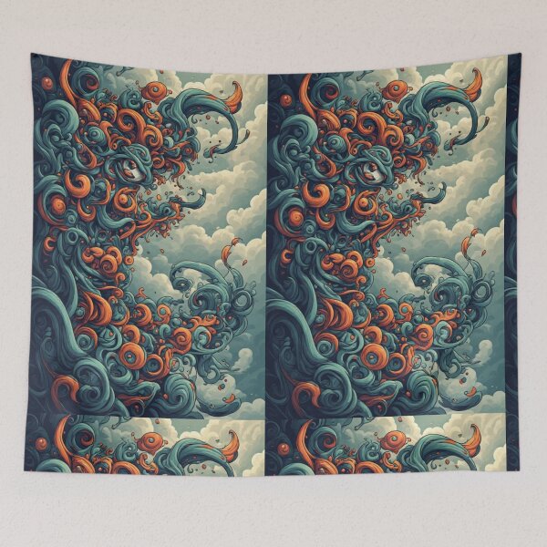 Item preview, Orange an blue sky designed and sold by Kari's shop.