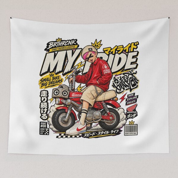 Item preview, Small Bike Big Dreams - Honda Monkey My Ride Issue 08 designed and sold by BRTHRCNK01.