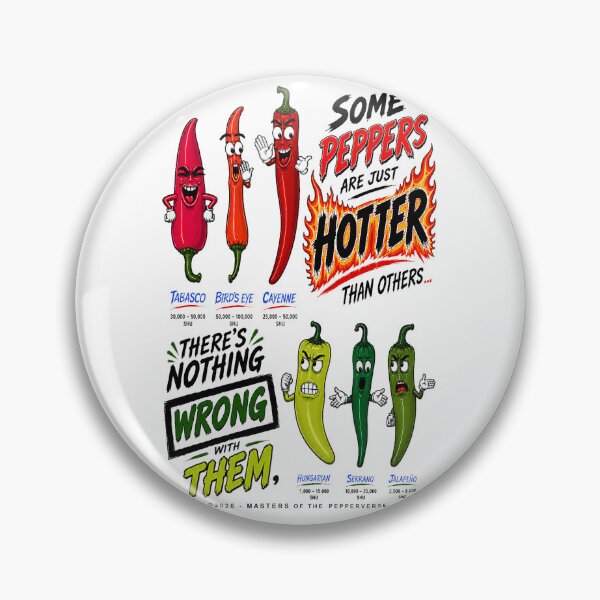 Item preview, Some Peppers Are Just Hotter Than Others designed and sold by Jessie Slamwhorella.
