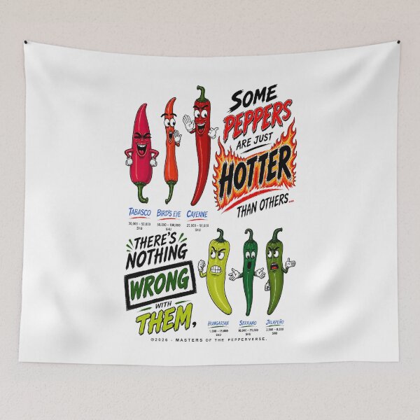 Item preview, Some Peppers Are Just Hotter Than Others designed and sold by Jessie Slamwhorella.