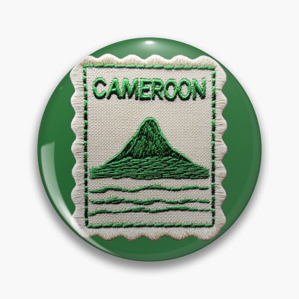 Item preview, Cameroon Travel Patch Mount Cameroon Embroidered designed and sold by tiigerdad.