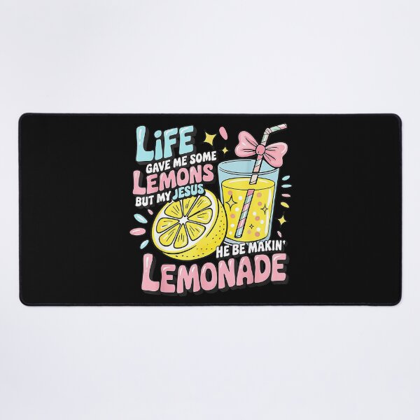Item preview, Life Gave Me Some Lemons But My Jesus He Be Makin' Lemonade Christian Faith Inspiration designed and sold by CharlieConon.