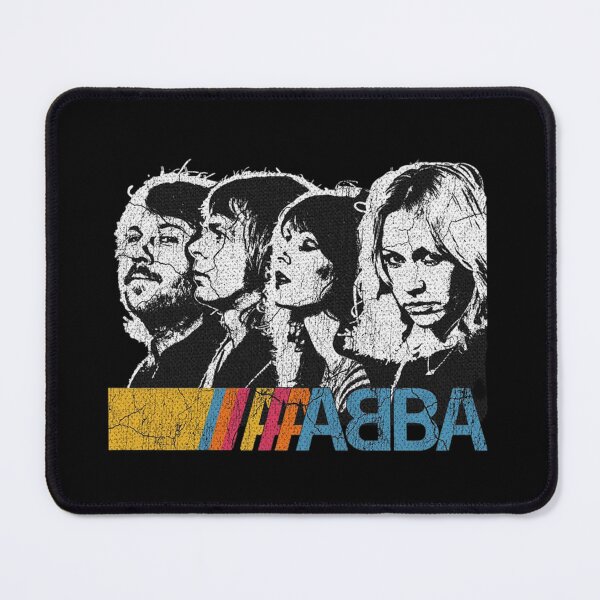 Item preview, ABBA Retro Vintage Profile Portrait Band designed and sold by SamirBeer96.