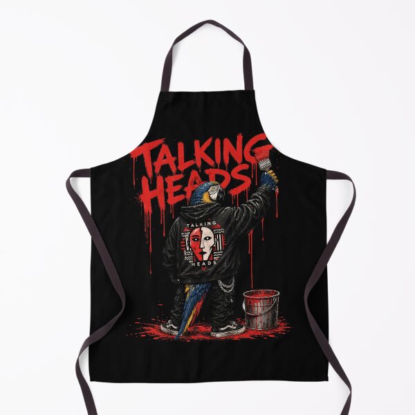 Item preview, Talking Heads Parrot Street Art Painting designed and sold by ZHISUART.