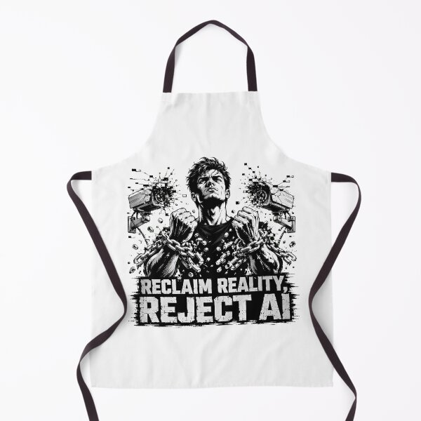 Item preview, Reclaim Reality Reject AI Human Over Machine designed and sold by chattsuede.