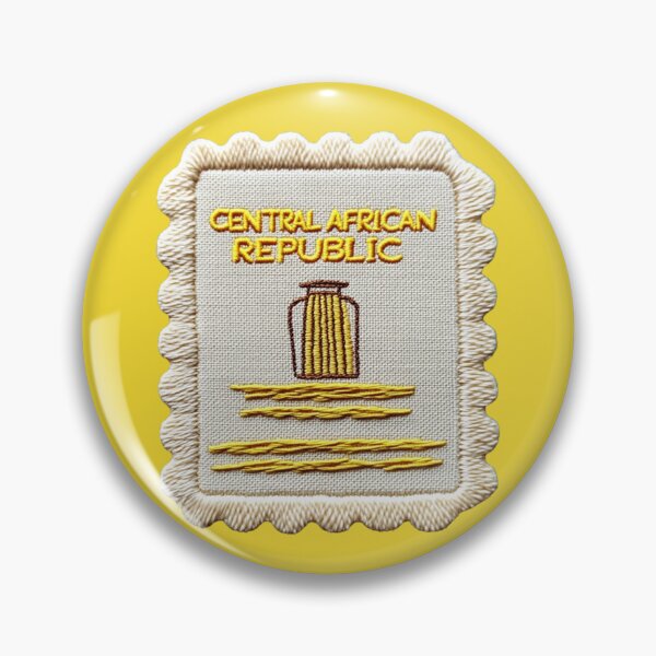 Item preview, Central African Republic Travel Patch Woven Vessel designed and sold by tiigerdad.