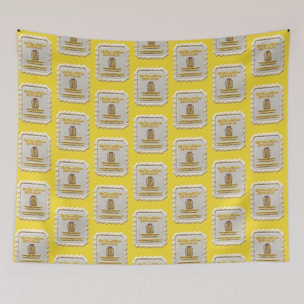 Item preview, Central African Republic Travel Patch Woven Vessel designed and sold by tiigerdad.