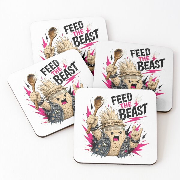 Item preview, Punk Rock Sourdough Starter Feed The Beast designed and sold by chattsuede.