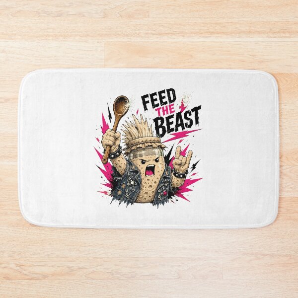 Item preview, Punk Rock Sourdough Starter Feed The Beast designed and sold by chattsuede.