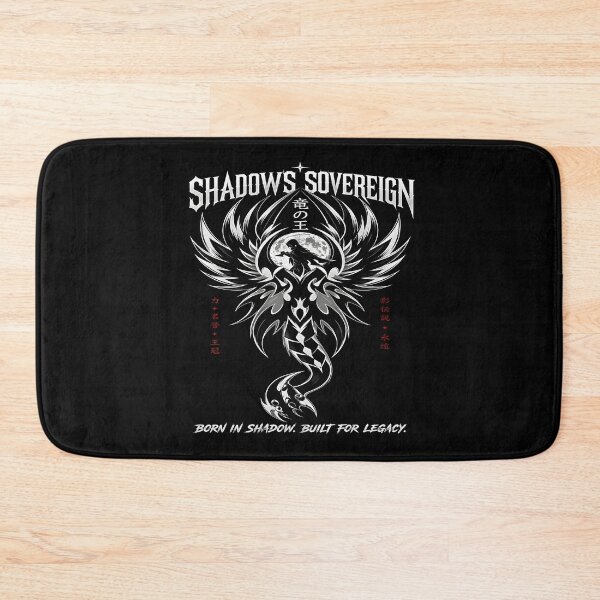 Item preview, Shadows Sovereign -Dragon King - Dark Fantasy Silhouette Moon Wings  designed and sold by TTdesigns123.