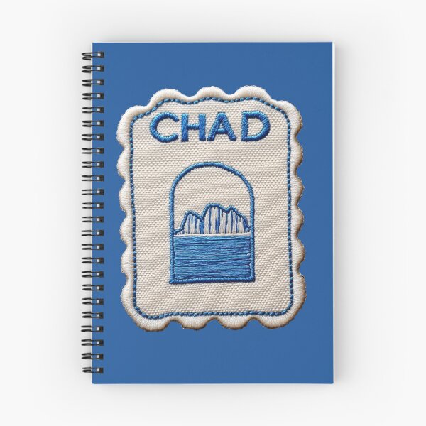 Item preview, Chad Travel Patch Ennedi Arch Embroidered Stamp designed and sold by tiigerdad.