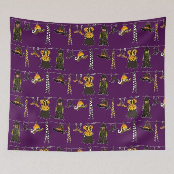Item preview, Witches' Laundry Day designed and sold by JanGrackle.