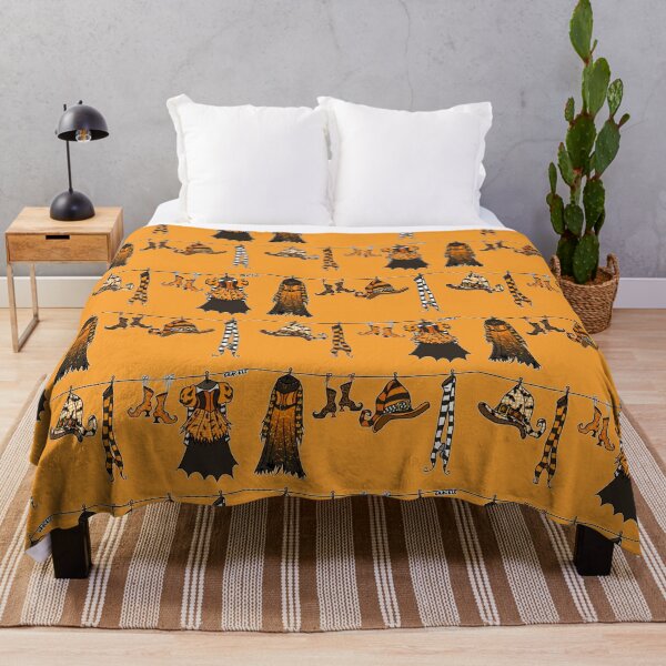 Item preview, Witches' Laundry Day (Orange Version) designed and sold by JanGrackle.