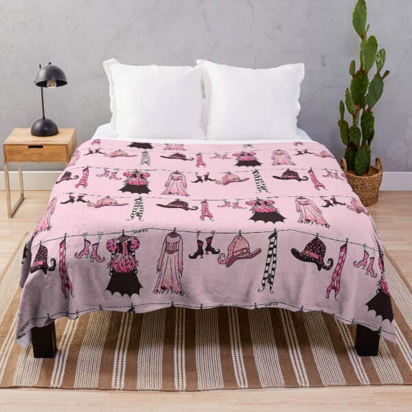 Item preview, Witches' Laundry Day (Pink Version) designed and sold by JanGrackle.