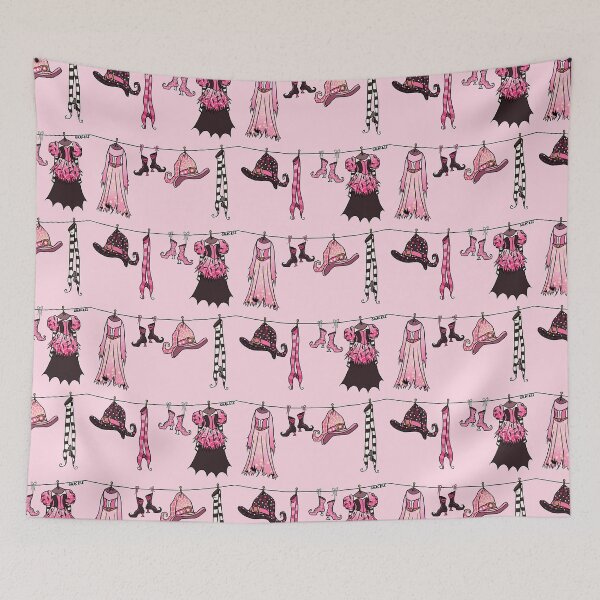 Item preview, Witches' Laundry Day (Pink Version) designed and sold by JanGrackle.