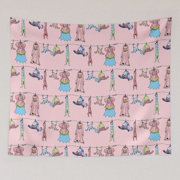 Item preview, Witches' Laundry Day (Dragon Magic Version) designed and sold by JanGrackle.