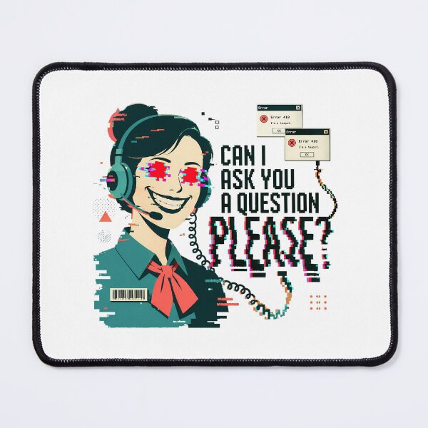 Item preview, Call Center Error 418 Teapot Customer Service Humor designed and sold by chattsuede.