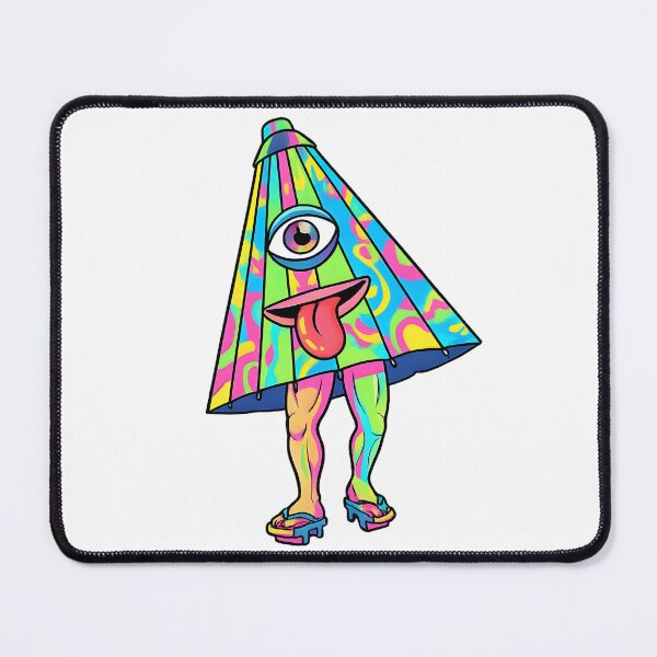 Item preview, Psychedelic Karakasa Yokai – Weird Japanese Umbrella Monster designed and sold by OddGarage.