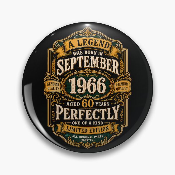 Item preview,  Legend Born in September 1966 60th Birthday Vintage Gift designed and sold by FernaRoje.