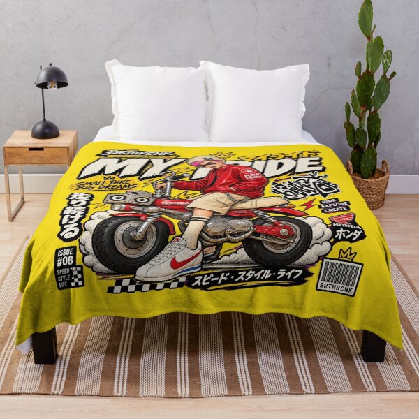 Item preview, マイライド Honda Monkey - Japanese Graffiti Streetwear Art designed and sold by BRTHRCNK01.