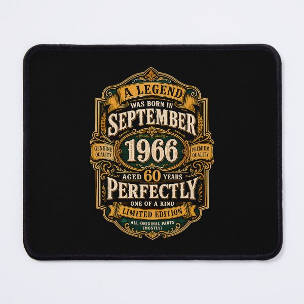 Item preview,  Legend Born in September 1966 60th Birthday Vintage Gift designed and sold by FernaRoje.