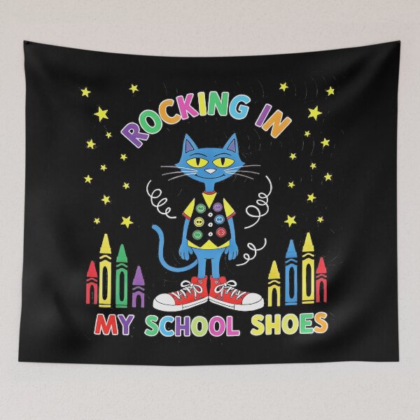 Item preview, Rocking In My School Shoes Pete The Cat Teacher Student School Kids designed and sold by CharlieConon.
