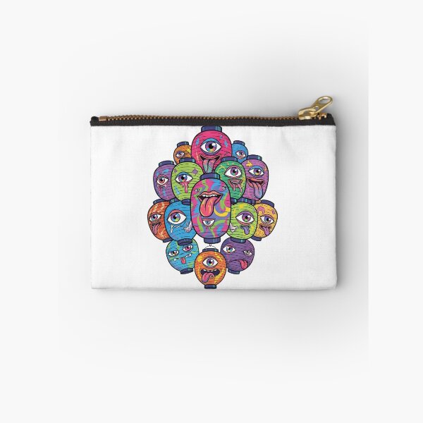 Item preview, Colorful Yokai Lantern Gang – Psychedelic Japanese Monsters designed and sold by OddGarage.