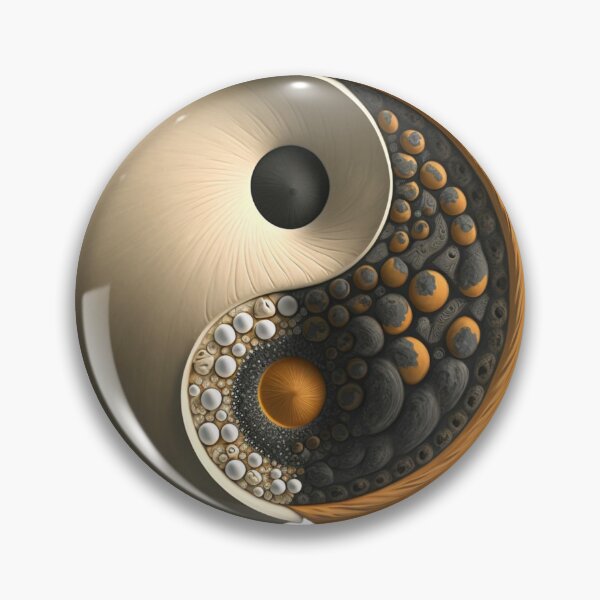 Item preview, Cream Yin Yang with Rope Edge designed and sold by RAGANADesign.