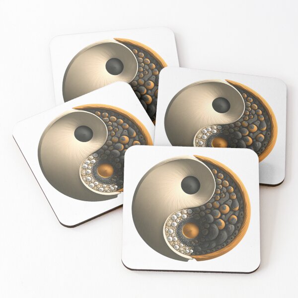 Item preview, Cream Yin Yang with Rope Edge designed and sold by RAGANADesign.