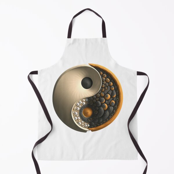 Item preview, Cream Yin Yang with Rope Edge designed and sold by RAGANADesign.