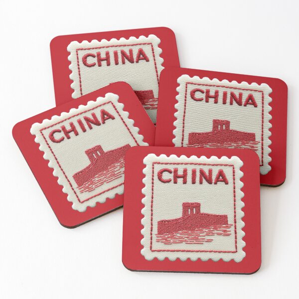 Item preview, China Vintage Travel Patch Great Wall Embroidered designed and sold by tiigerdad.