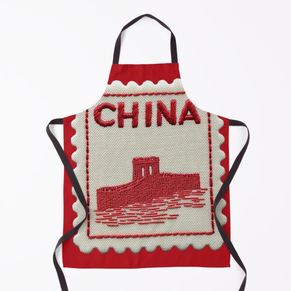 Item preview, China Vintage Travel Patch Great Wall Embroidered designed and sold by tiigerdad.