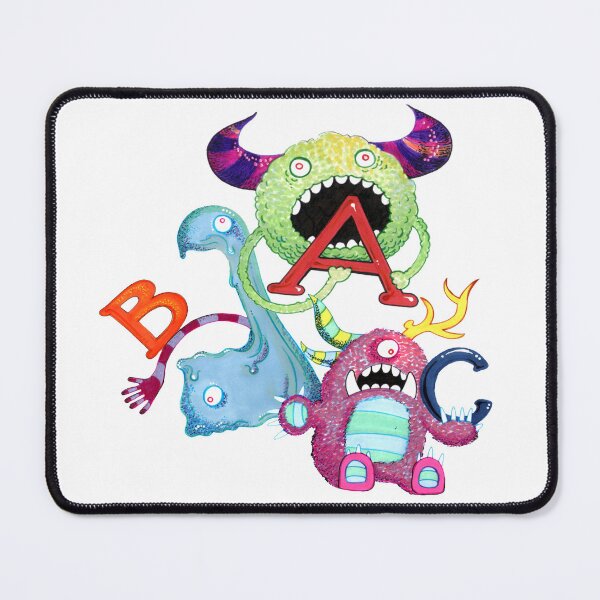 Item preview, Colorful ABC Monsters designed and sold by Bread & Barley Books.