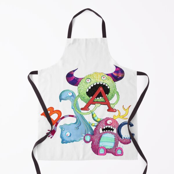 Item preview, Colorful ABC Monsters designed and sold by Bread & Barley Books.