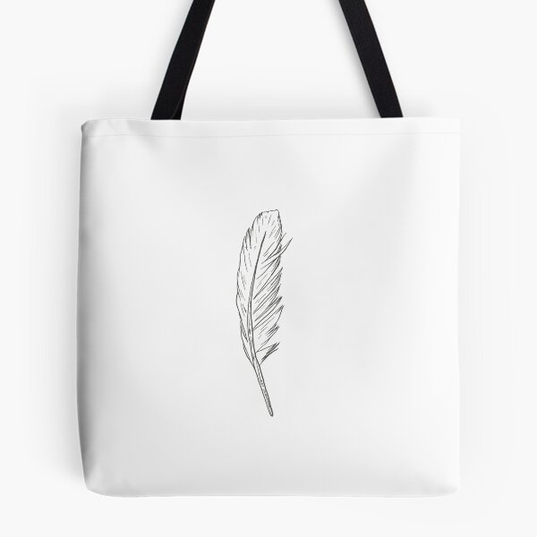 Item preview, Feather — Minimalist Nature Print designed and sold by CairnStudio.