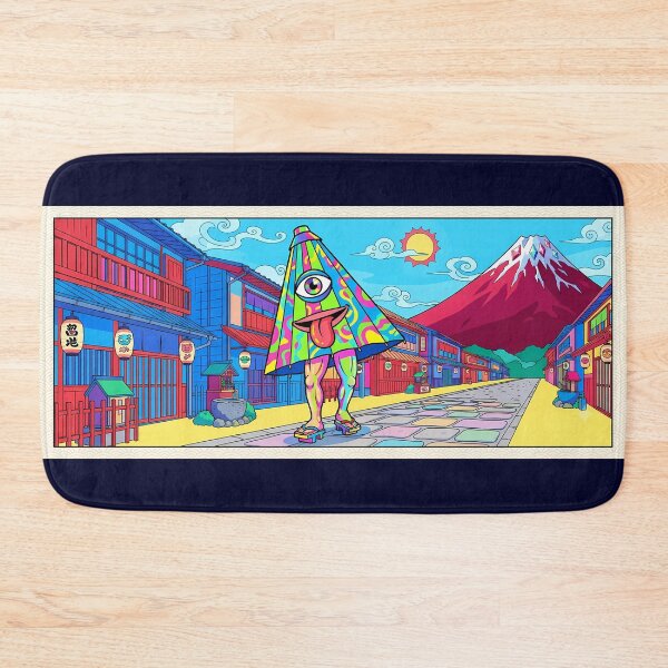 Item preview, Psychedelic Karakasa Yokai Walking Through Japan designed and sold by OddGarage.
