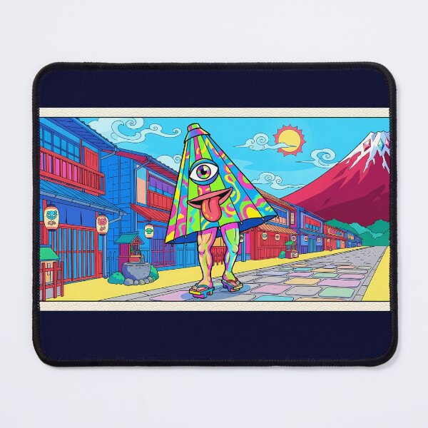 Item preview, Psychedelic Karakasa Yokai Walking Through Japan designed and sold by OddGarage.