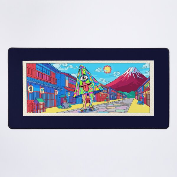 Item preview, Psychedelic Karakasa Yokai Walking Through Japan designed and sold by OddGarage.