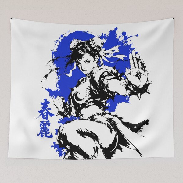 Item preview, Blue Chun-li Japan ink designed and sold by OniricaDesign.