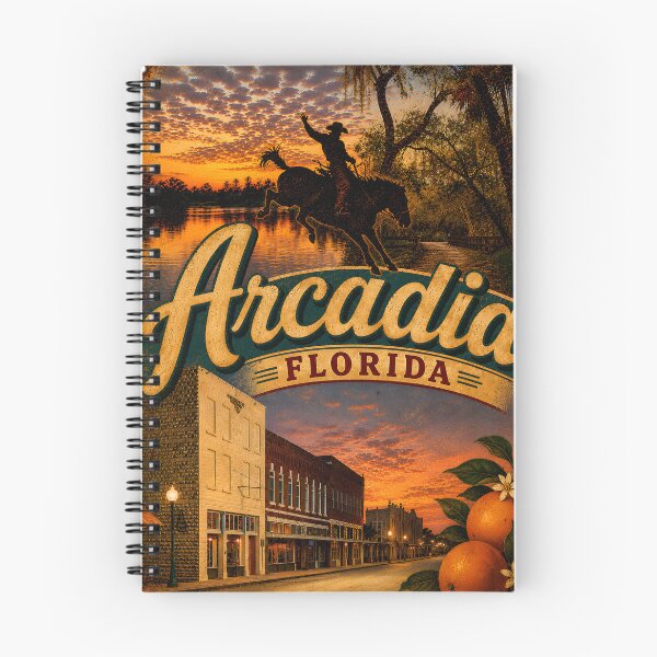 Item preview, Arcadia Sign art designed and sold by Flaunting Florida.