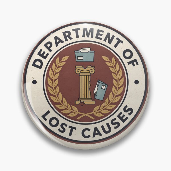 Item preview, Department of Lost Causes Retro Poster designed and sold by PictorialWhimsy.