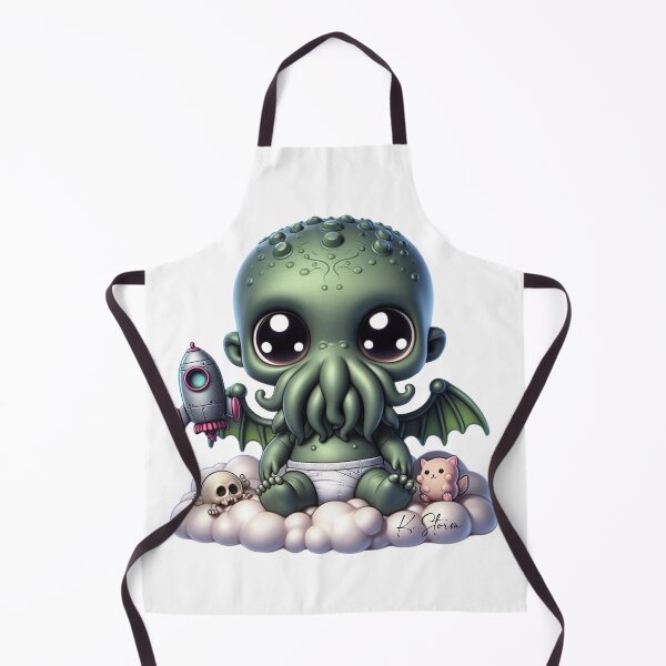 Item preview, Baby cthulhu chibi designed and sold by Creepy Princess Creations.