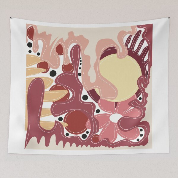 Item preview, Abstract floral art designed and sold by HeilArtDesign.