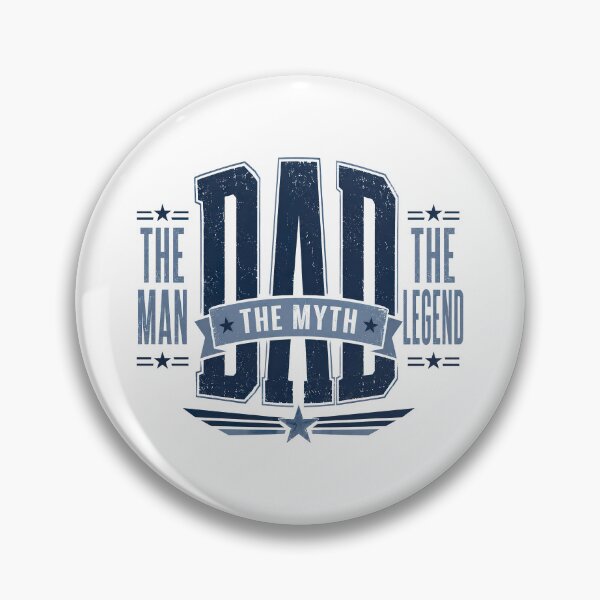 Item preview, Dad The Man The Myth The Legend - Vintage Distressed Father's Day designed and sold by graphic-genie.